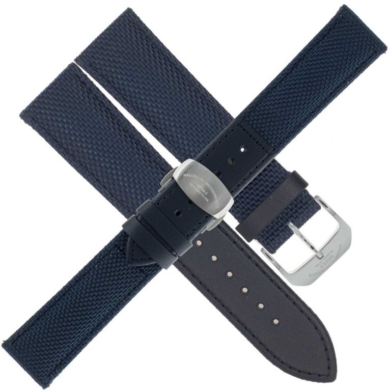 29er Big - Ersatzband Canvas nautikblau Faltschließe Mühle Glashütte