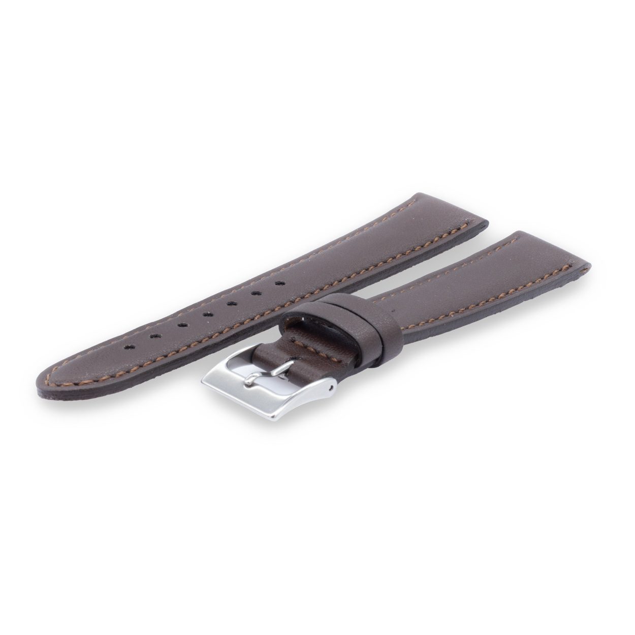 Uhrenarmband Herren 18-22 mm Leder Korkeiche | Italo-Vegan | braun