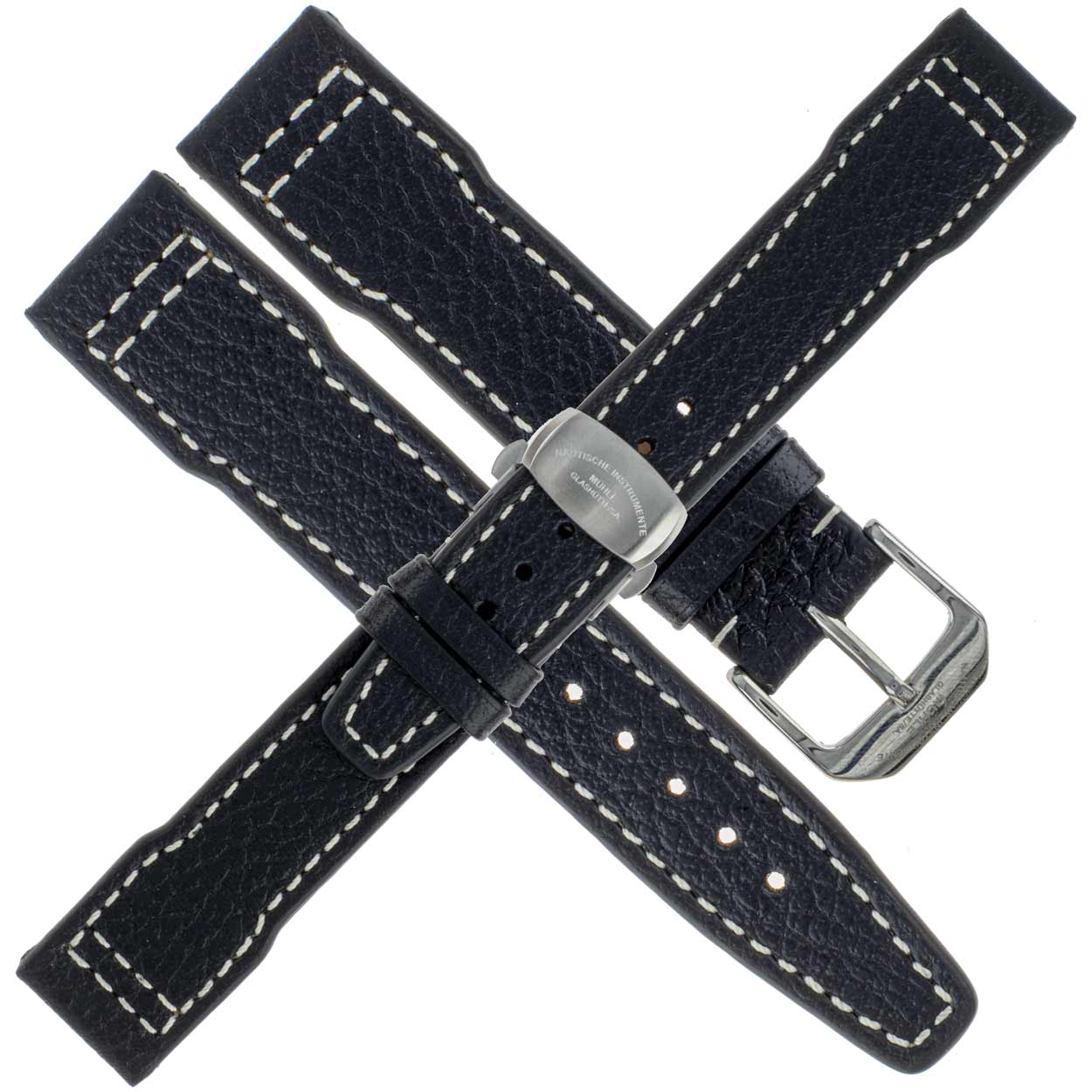 Terrasport Uhrenarmband 20 – 22 mm Büffelleder Mühle Glashütte